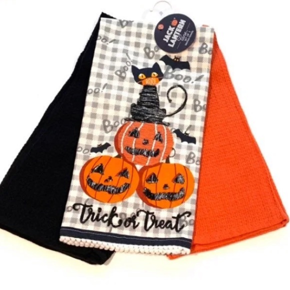 jack Lanter Other - Jack Lantern Halloween 🎃 Kitchen Dish Towels 
NWT
